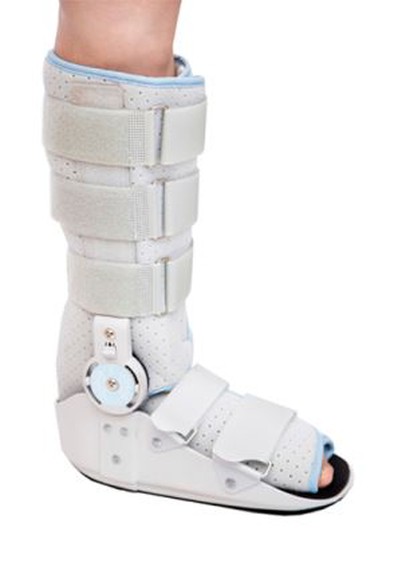 ROM이 있는 워킹 부츠